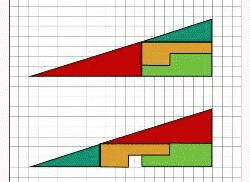 两个谬一样的三角形为什么少了一块？附解题方法大全