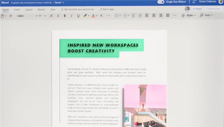 微软Office 365宣布UX用户体验重大更新！全新流畅设计体系好用吗？