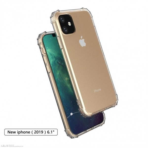 iPhone XR2带壳渲染图曝光：边框更窄了?