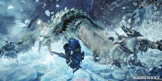 《怪猎世界》冰原DLC新图曝光 冰牙龙套装亮相