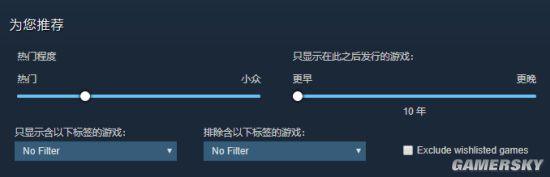 开发者称赞Steam新推荐系统：确实能推荐喜欢的游戏