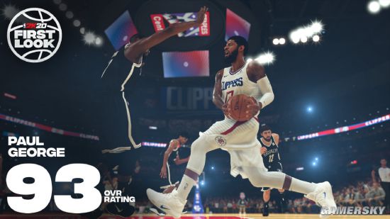 《NBA 2K20》前20球星数值：洛杉矶坐拥两位第一人