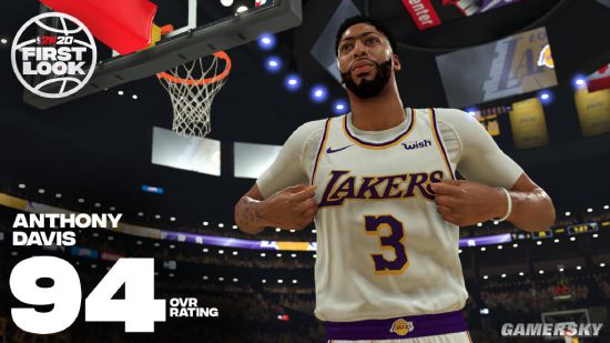 《NBA 2K20》前20球星数值：洛杉矶坐拥两位第一人