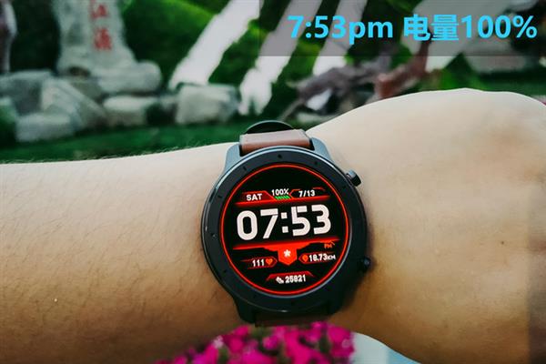 一整天“零”耗电 华米AMAZFIT GTR智能手表上手