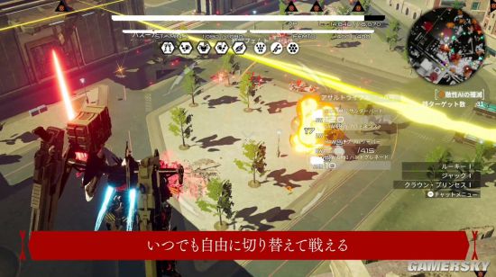 NS机甲《Daemon X Machina》新预告 抡大锤扔汽车