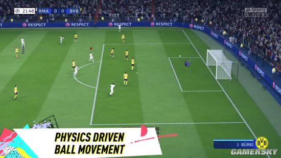 《FIFA 20》最新预告公布 全新游戏系统和物理引擎