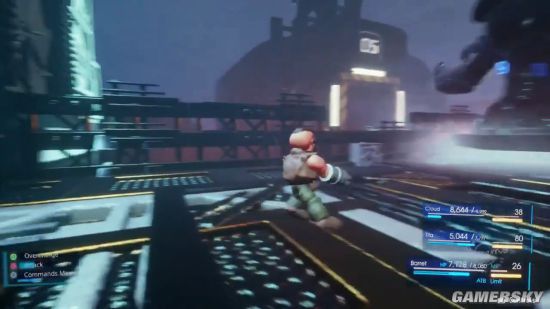 PS4梦境再现《FF7重制》战斗 画风Q萌、UI神还原