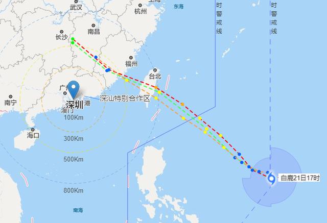 11号台风白鹿24日将登广东福建 比利奇马还厉害？第11号台风白鹿路径图最新消息