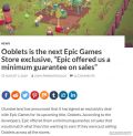 种田游戏《Ooblets》宣布Epic独占：最低销量有保证