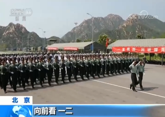 阅兵场上的学霸方队:博士、硕士占百分之七十一