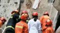 南京一公寓局部坍塌,3人被送医2人被困 消防紧急救援