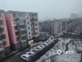 北京寒潮蓝色预警，风雪交加最高气温仅1℃