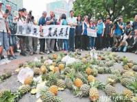 台湾菠萝收购几近崩盘 8、9元新台币一斤已近