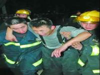 上海2位牺牲消防员最后影像 上海金山企业厂房失火两位消防
