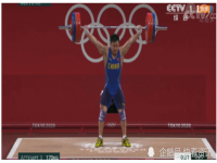 军神！吕小军男子举重81公斤级夺金 吕小军刷新奥运纪录