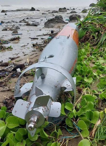 缅甸海滩发现印度鱼雷 缅甸若开邦海滩发现一枚未爆炸的印度产鱼雷