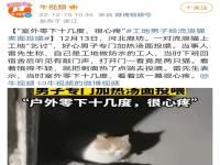 工地男子给流浪猫煮面投喂 给流浪猫喂食