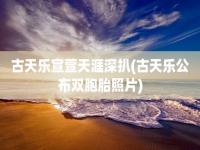 古天乐公布双胞胎照片 古天乐宣萱双胞胎是真的