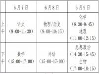 高考时间6月9日考什么_吉林省高考时间6月9日考什么