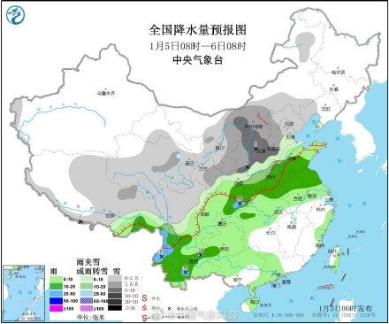 明起大范围雨雪再上线_注意！明起大范围雨雪再上线