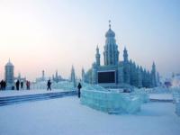 看冰雕最佳时间_想去哈尔滨看雪的文案