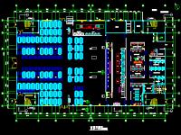 CAD 建筑工厂厨房设计实例