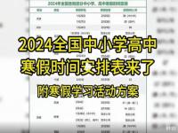 2024年几月放寒假_江苏2023-2024学年第一学期校历