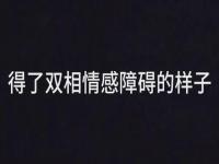 跟患有双相情感障碍的人谈恋爱一种怎样的体验_双相情感障碍适合恋爱吗