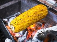 木炭烧烤烤玉米的做法_炭火烤玉米的正确方法