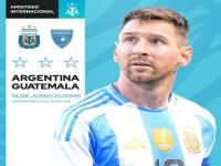 阿根廷vs危地马拉_记者：对阵危地马拉的友谊赛，梅西将会首发出战