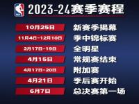 2023-2024cba季后赛赛程_今年的NBA季后赛，什么时候开始