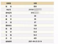 考王梁实每年考多少分_高考王梁实2021年考多少分