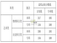 新高考艺术类分数线怎么算_2023年艺术生文化课录取分数线是多少分