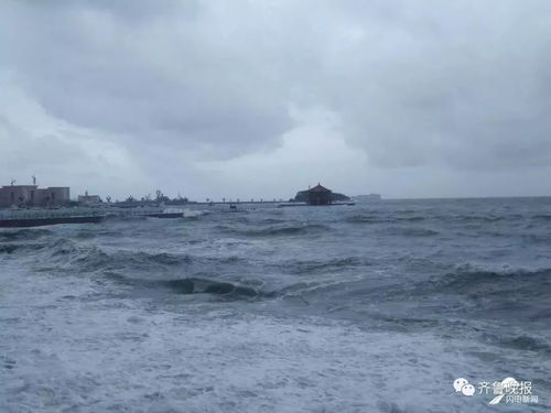 居民说台风摩羯的海浪可能比人高_受台风摩羯”影响，海南发布海浪红色预警、风暴潮橙色预警