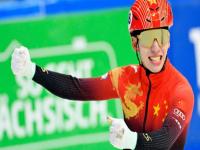 #林孝埈晋级#短道速滑世界杯：刘少昂、林孝埈晋级男子500米决赛