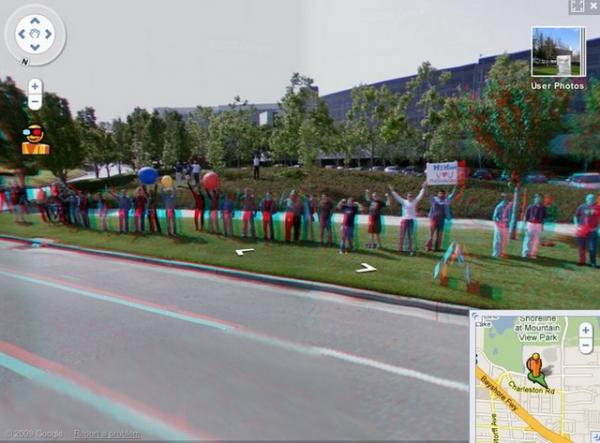 Google Street View 全面加入红蓝 3D 模式