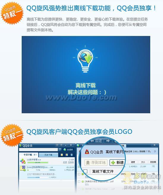 QQ旋风推出“QQ旋风积分换会员特权”活动