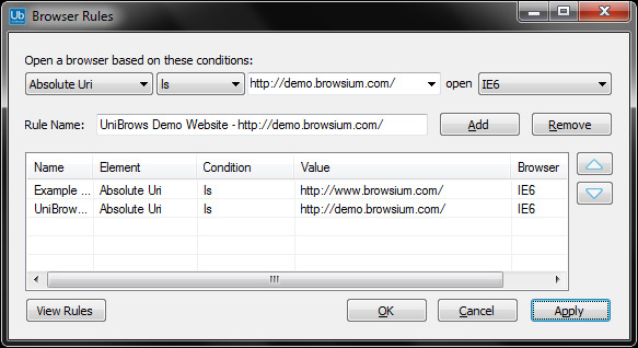Unibrows插件可以在IE8浏览器中实现运行IE6