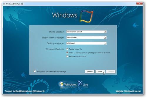 让Windows 7变脸Windows 8