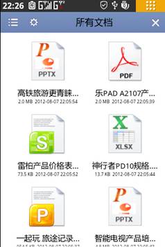 文档分享更简单 乐phone体验WPS Office“云办公”