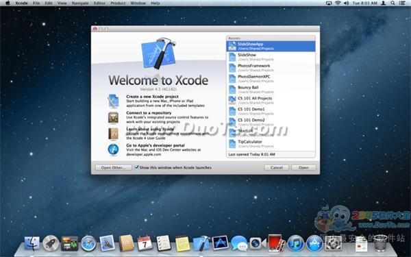 苹果Xcode 4.5最新发布全面支持iOS 6和OSX 10.8.2