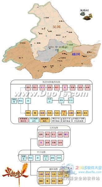 三分天下谁能称雄 淡看《吴越烽火》的势力分布