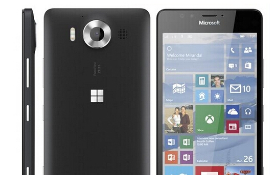 Win10的旗舰手机Lumia 950渲染图曝光