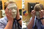 悲剧！美学生艺术课上错误使用石膏致面具无法摘除