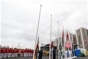 中国现身里约奥运会 在里约奥运村升起【图】