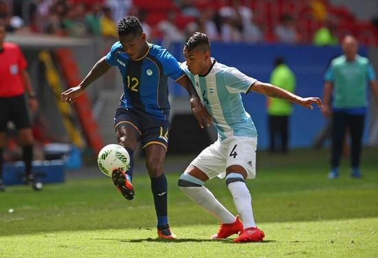 里约奥运会足球：阿根廷1-1战平洪都拉斯 小组赛淘汰