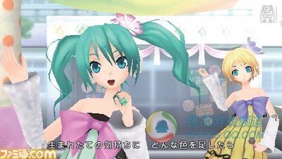 PSP《初音少女 歌姬计划2》新歌介绍