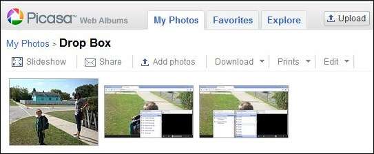 Chrome OS支持一键分享图片至Picasa网络相册