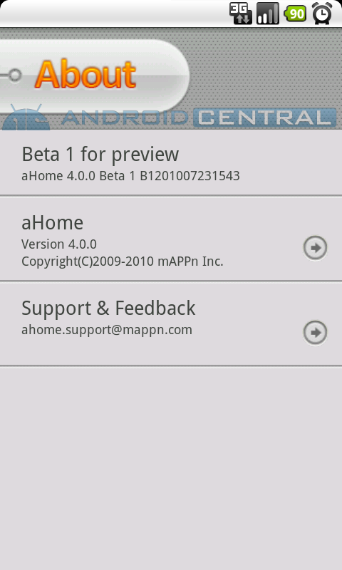 老牌Android平台主题替换软件aHome 4 beta 