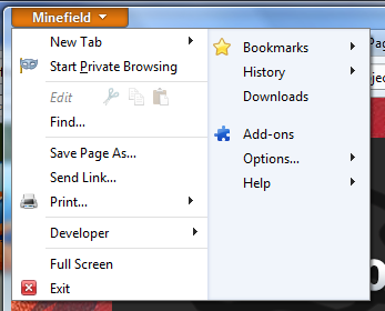 借鉴Windows启动栏 Firefox 4将推新菜单